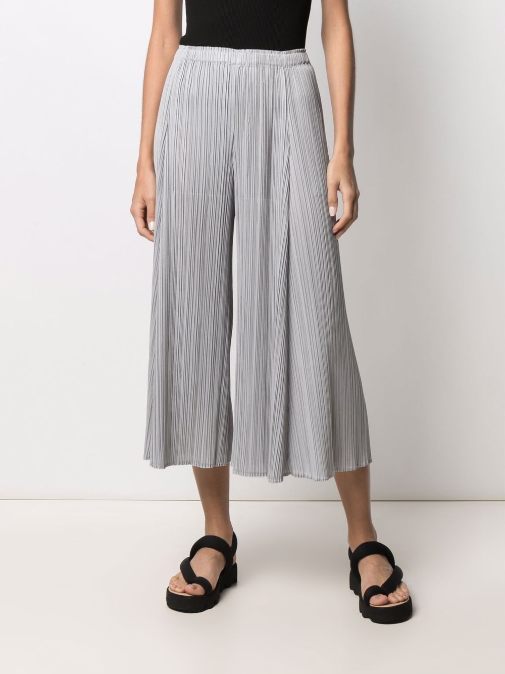 фото Pleats please issey miyake плиссированные кюлоты