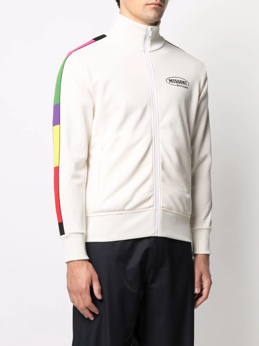 Palm Angels x Missoni Sport trainingsjack Wit