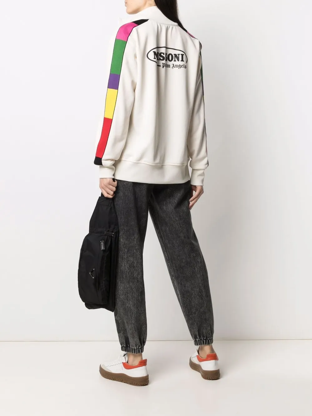 Palm Angels x Missoni Sport trainingsjack Wit