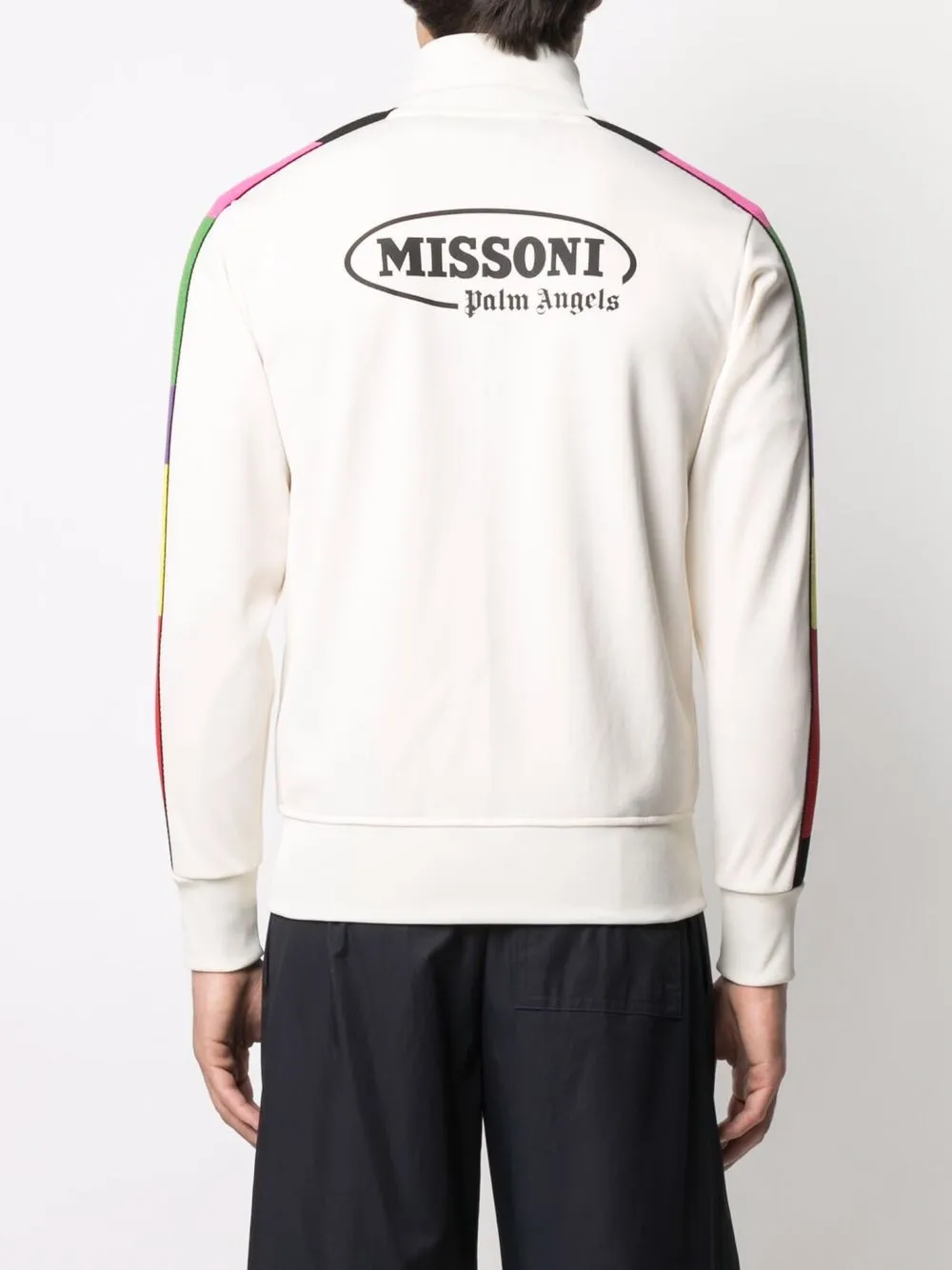 Palm Angels x Missoni Sport trainingsjack Wit