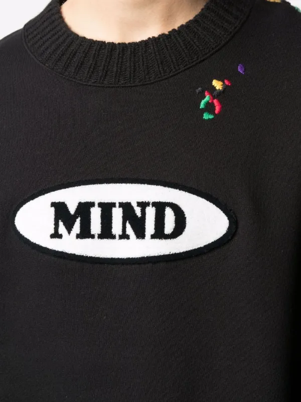 当社の x Angels Palm Missoni Black | Jumper crew-neck patch-detail トップス