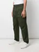 Maison Kitsuné pantalones cargo rectos