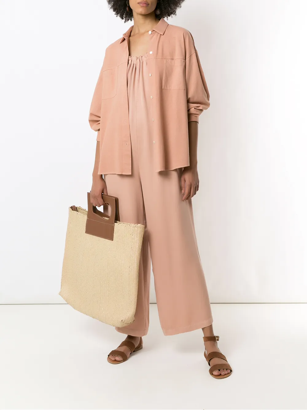 Nannacay A ai Straw Large Bag Farfetch