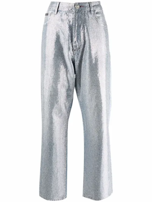 Jean Full Crystal ample - Philipp Plein - Modalova