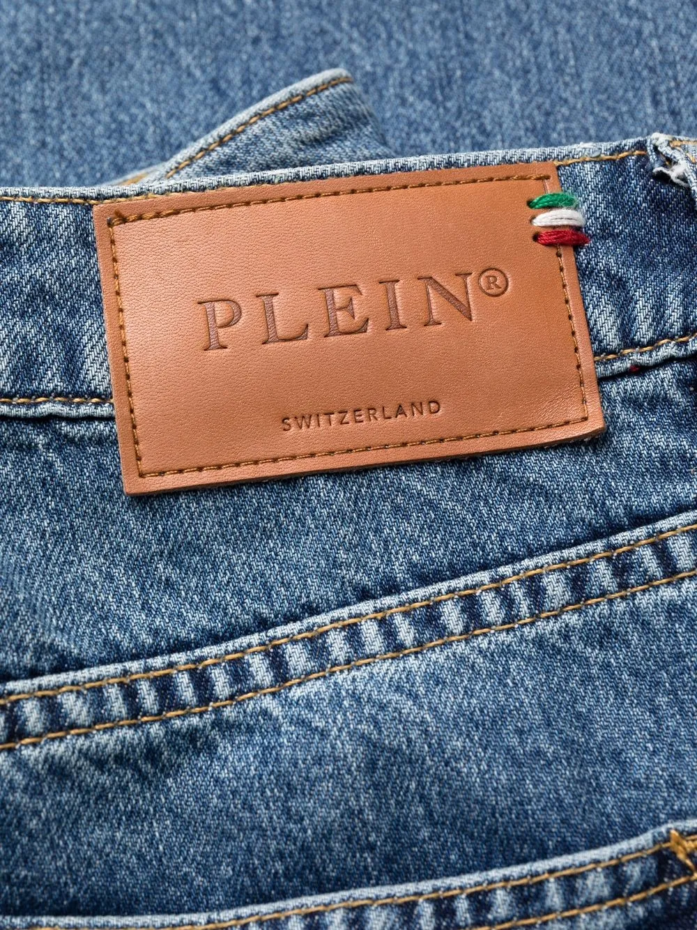 Philipp Plein Jeans a gamba ampia Iconic Plein | Image 6