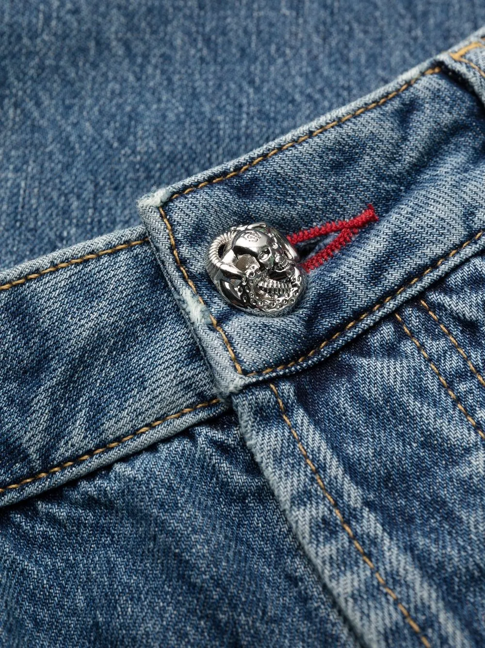 Philipp Plein Jeans a gamba ampia Iconic Plein | Image 7