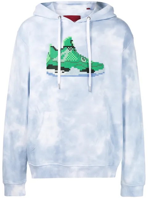 Mostly Heard Rarely Seen 8-Bit Mark 4-print cotton hoodie