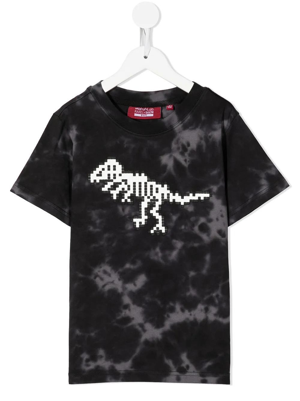 

Mostly Heard Rarely Seen 8-Bit playera con estampado Skeleton - Negro