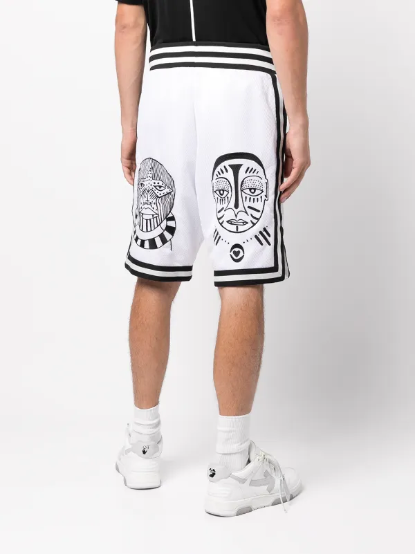 printed basketball shorts