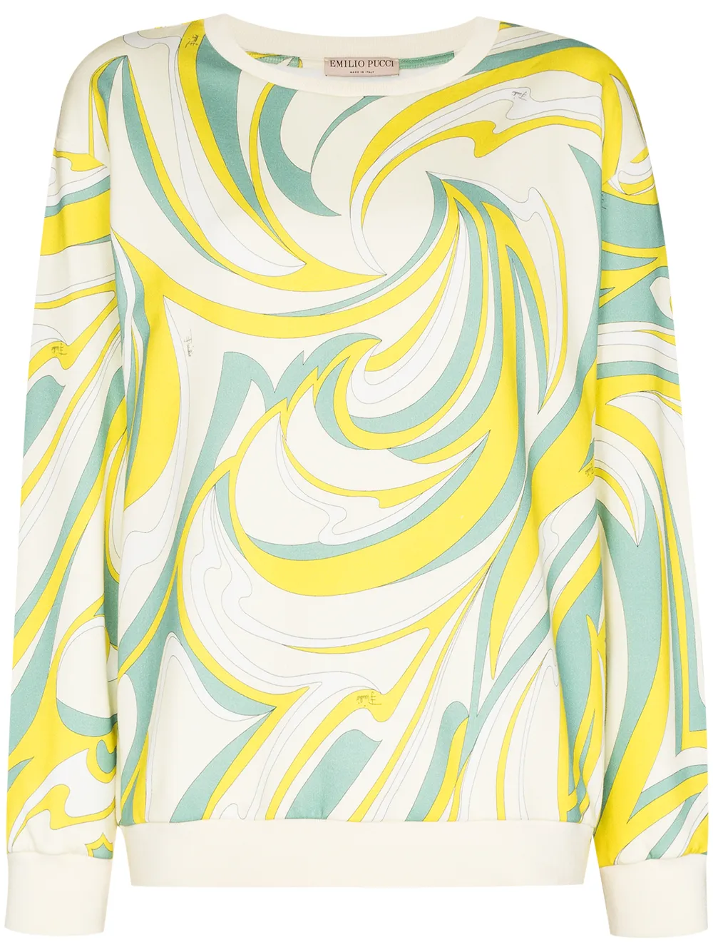 фото Emilio pucci толстовка с принтом dinamica