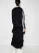 adidas Vestido midi com sobreposição e logo