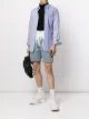 Image 2 of Feng Chen Wang acid wash knee-length denim shorts