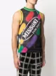 Palm Angels x Missoni Sport logo spray print tank