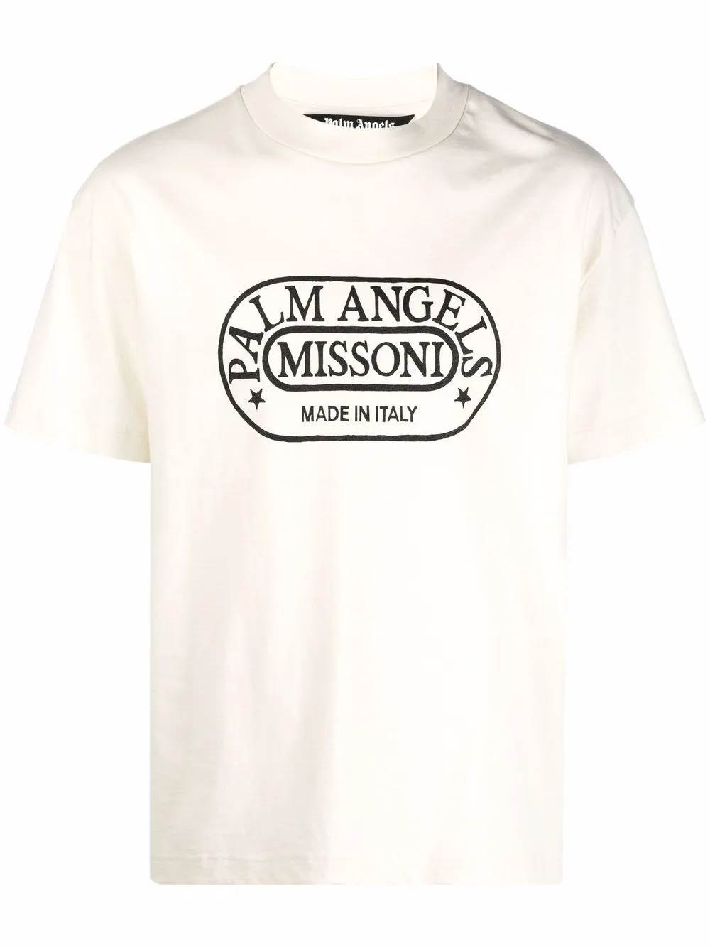 الصورة 1 من Palm Angels تيشيرت بطبعة شعار الماركة x Missoni Heritage