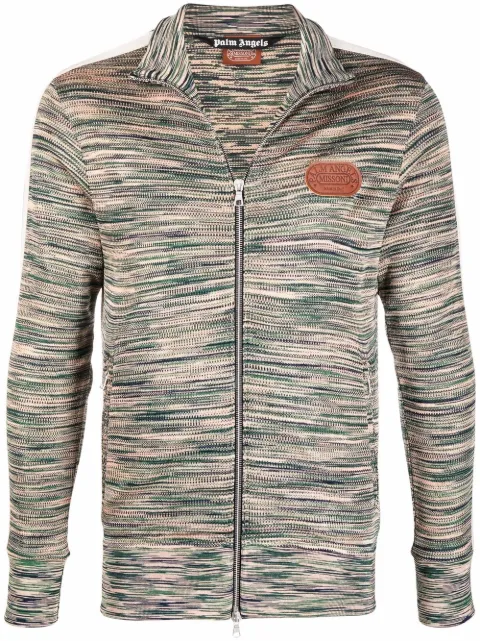 Palm Angels x Missoni knitted track jacket