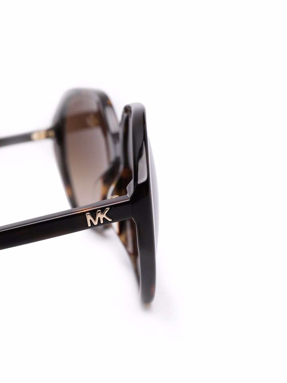 Shop Michael Kors Tortoiseshell-frame Sunglasses In Braun