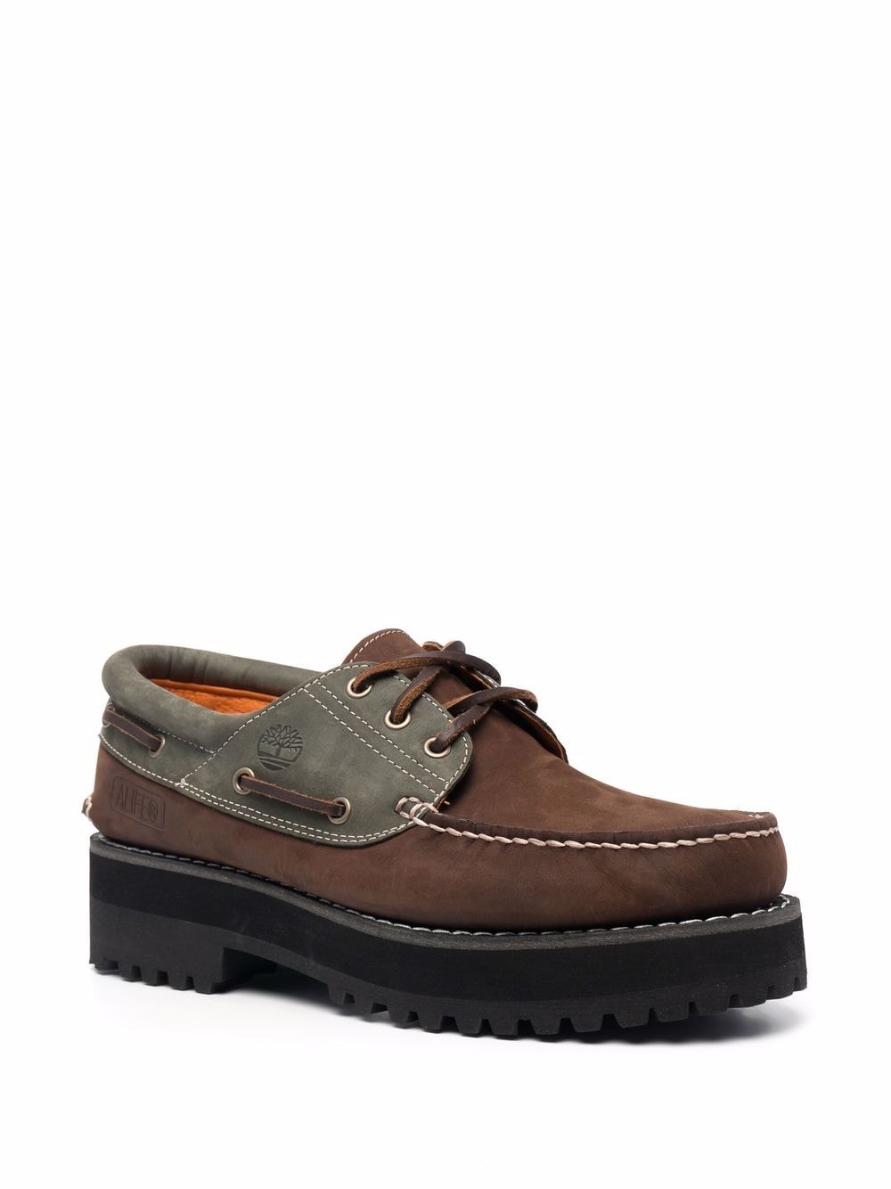 фото Timberland топсайдеры 3-eye classic lug из коллаборации с alife