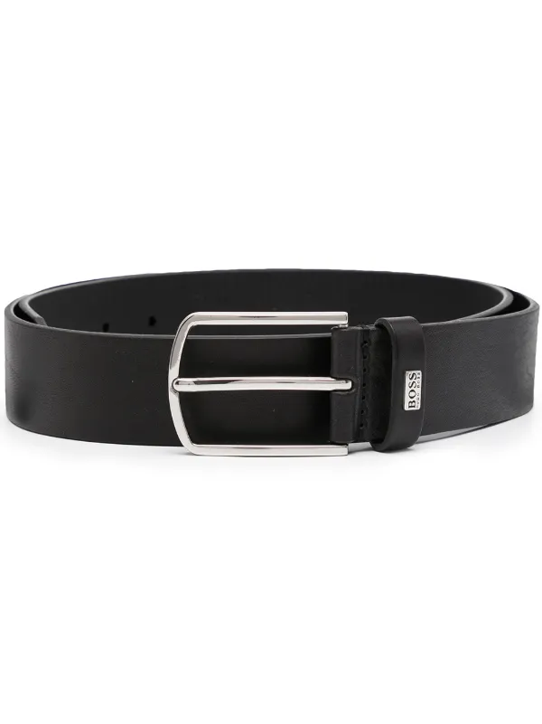 BOSS Leather Buckle Belt - Wsr31Shops