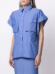 Stella Jean short-sleeve buttoned shirt