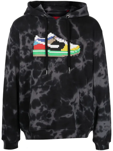 Mostly Heard Rarely Seen 8-Bit Low Cowboy-print cotton hoodie