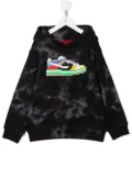 Mostly Heard Rarely Seen 8-Bit Low Cowboy cotton hoodie - Blue