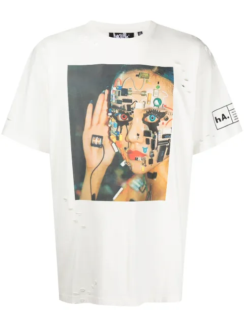 Haculla Social Dilemma Distressed-T-Shirt
