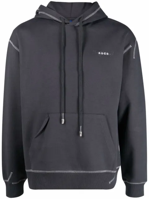 Ader Error hooded jersey sweatshirt