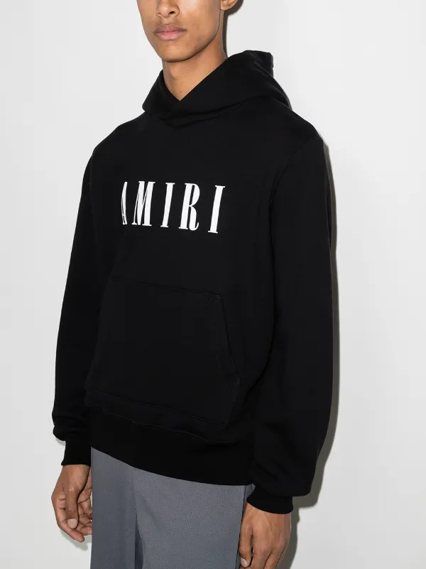 graphic-print cotton hoodie, AMIRI