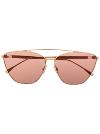 Fendi Eyewear キャットアイ サングラス 通販 - FARFETCH 業界大好評 FENDIのキャットアイサングラス サングラス/メガネ