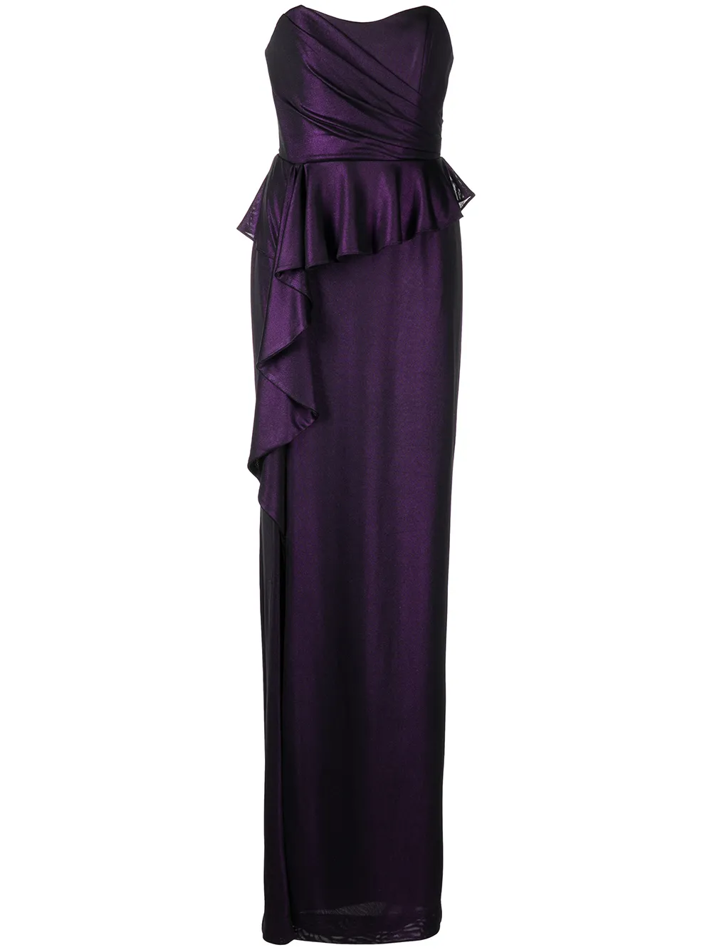 

Marchesa Notte Stilo sweetheart gown - Purple