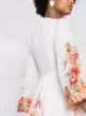 ZIMMERMANN Vestido de linho com estampa floral