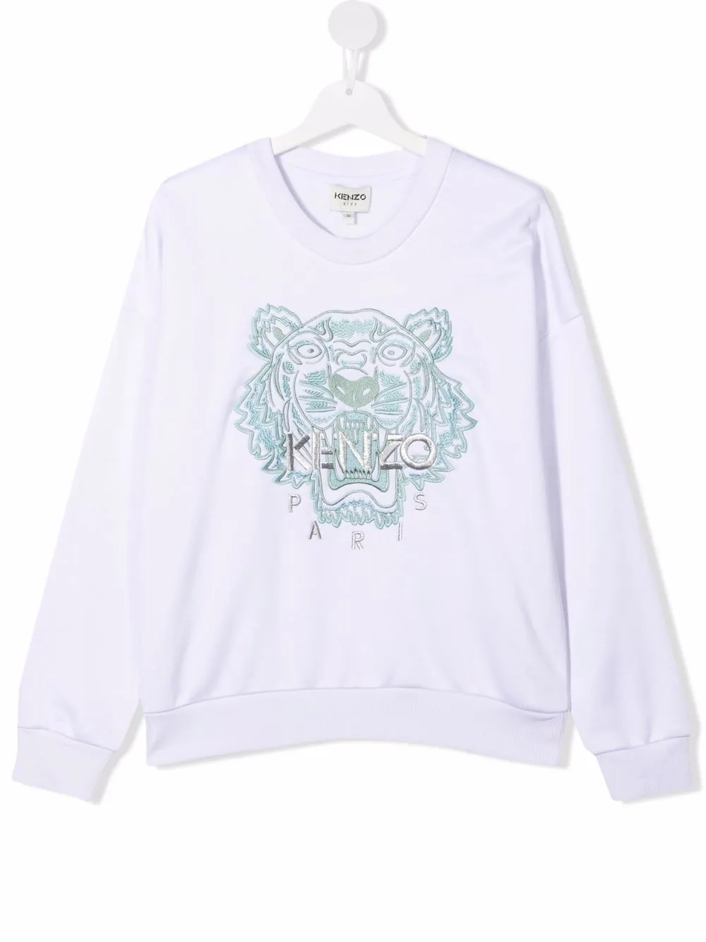 фото Kenzo kids толстовка с вышивкой