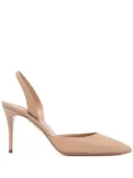 Aquazzura 85mm So Nude pumps - Brown