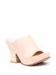 Afbeelding 2 van Bottega Veneta Stack leren muiltjes
