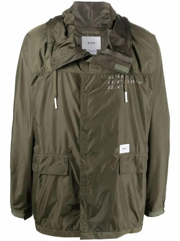 WTAPS Pillar Hooded Jacket Farfetch