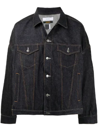 Facetasm button-down Denim Jacket - Farfetch