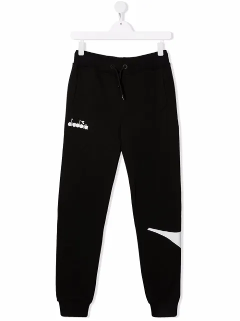 Diadora Junior بنطال رياضي قطن بطبعة شعار الماركة