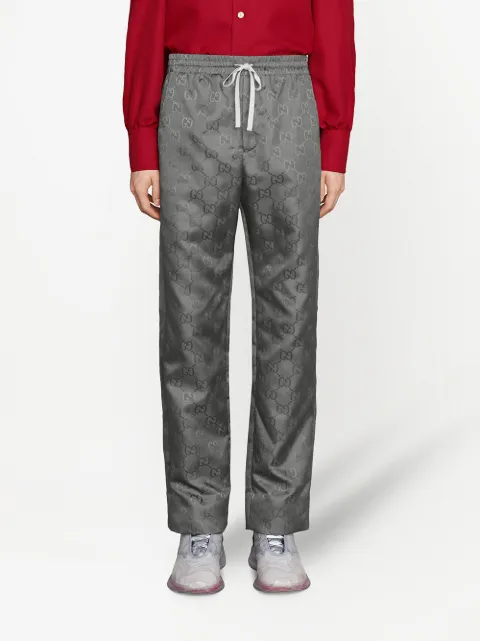 monogram track pants