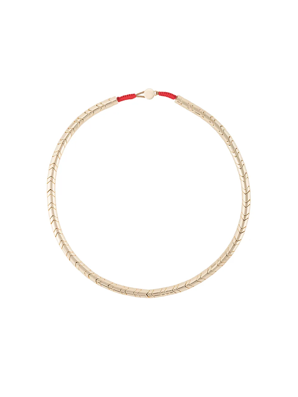 

Roxanne Assoulin collar Gold Wave - Dorado