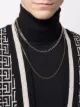 Image 2 of Alexander McQueen double-chain two-tone necklace