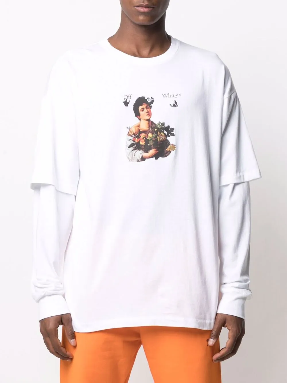 фото Off-white футболка caravaggio boy