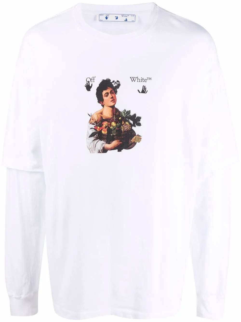 фото Off-white футболка caravaggio boy