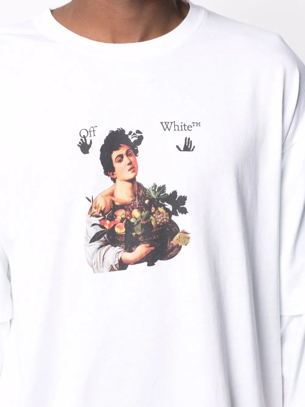 фото Off-white футболка caravaggio boy