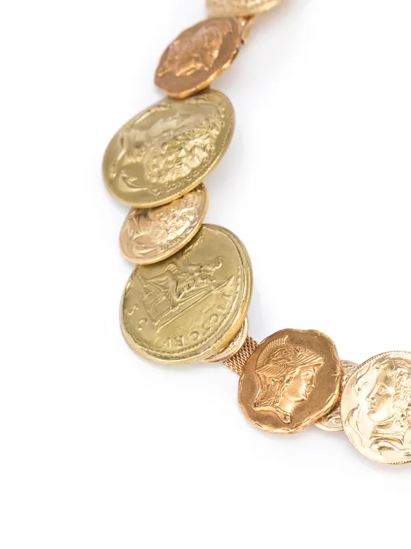 Dolce & Gabbana Pre-Owned coin-embellished Golden Belt | Gold