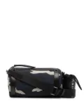 Ports V camouflage pattern logo-print bag - Blue
