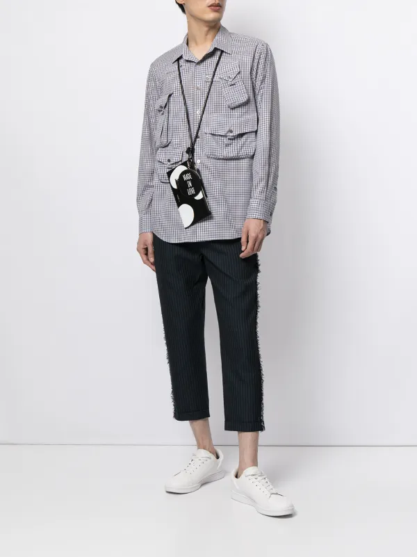 Ports V Chemise à Carreaux Vichy Noir FARFETCH TN