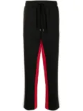 Ports V side-stripe straight trousers - Black