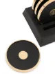 Image 2 of El Casco pebbled-finish coaster set (8.4cm)