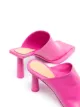 Jacquemus asymmetric 75mm mules
