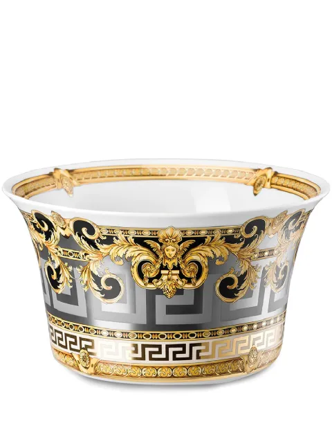 Versace baroque-print porcelain salad bowl 